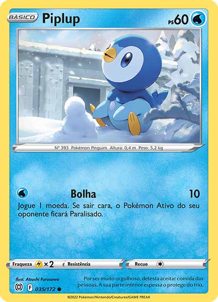 Carta Piplup (35 / 172)