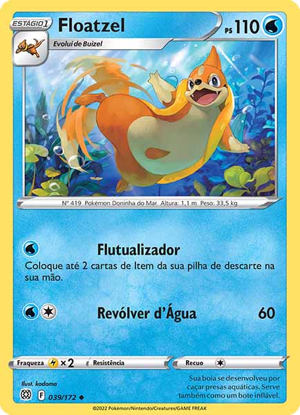 Carta Floatzel (39 / 172)