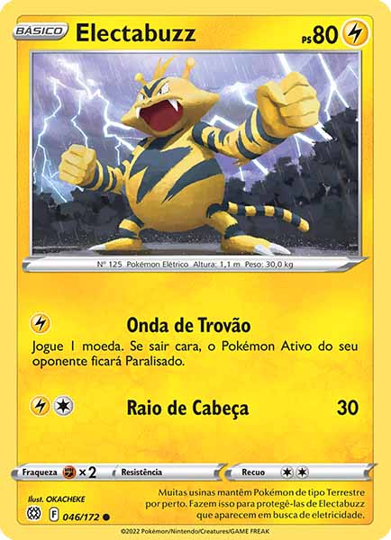 Carta Electabuzz (46 / 172)