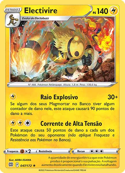 Carta Electivire (47 / 172)