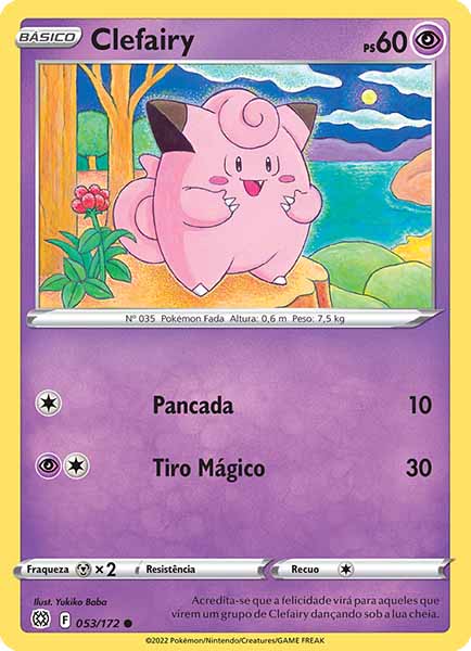 Carta Clefairy (53 / 172)