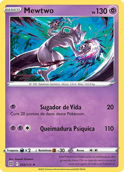 Carta Mewtwo (56 / 172)