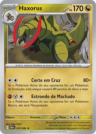 Carta Haxorus (70 / 86)