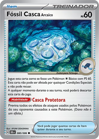 Fóssil Casca Arcaico