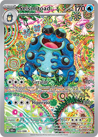 Carta Seismitoad (105 / 86)