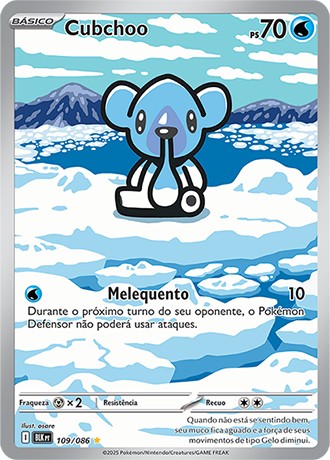 Carta Cubchoo (109 / 86)
