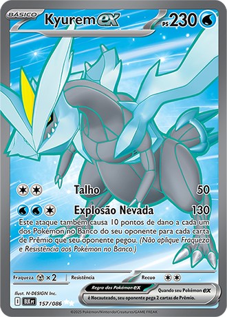 Carta Kyurem ex (157 / 86)