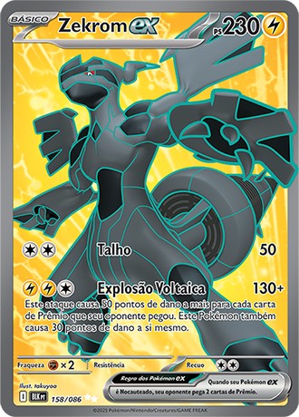 Carta Zekrom ex (158 / 86)