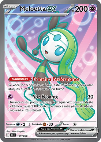 Carta Meloetta ex (159 / 86)