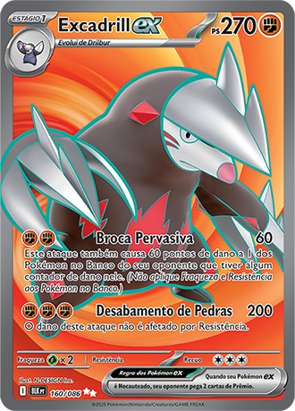 Carta Excadrill ex (160 / 86)
