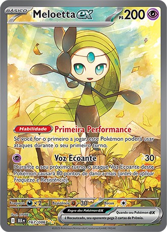 Carta Meloetta ex (167 / 86)
