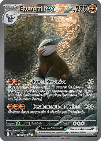 Carta Excadrill ex (168 / 86)