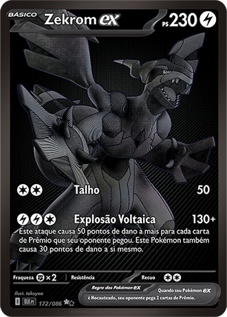 Carta Zekrom ex (172 / 86)